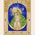 Схема для вышивания бисером МАРИЧКА "Богородица Остробрамская" 